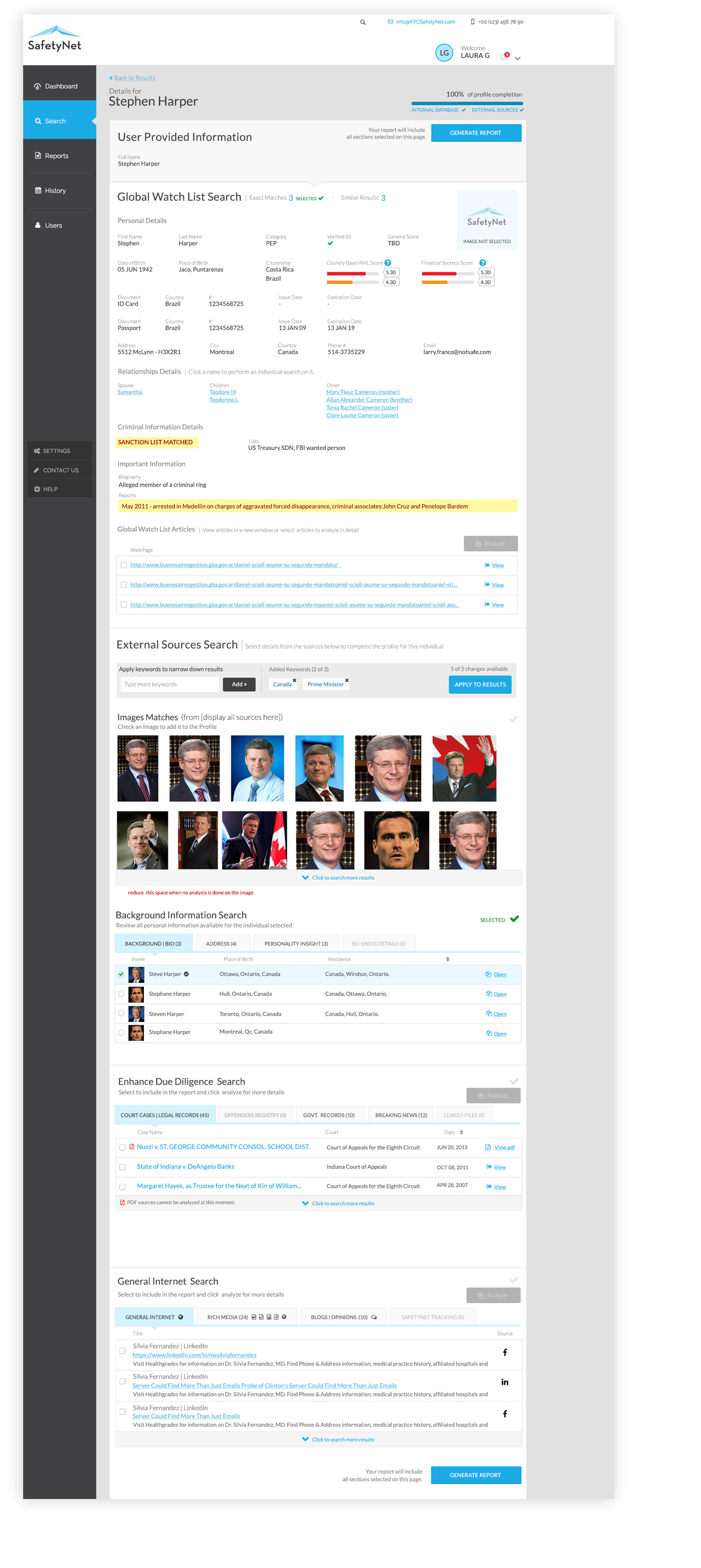 SafetyNet_ProfileDetails